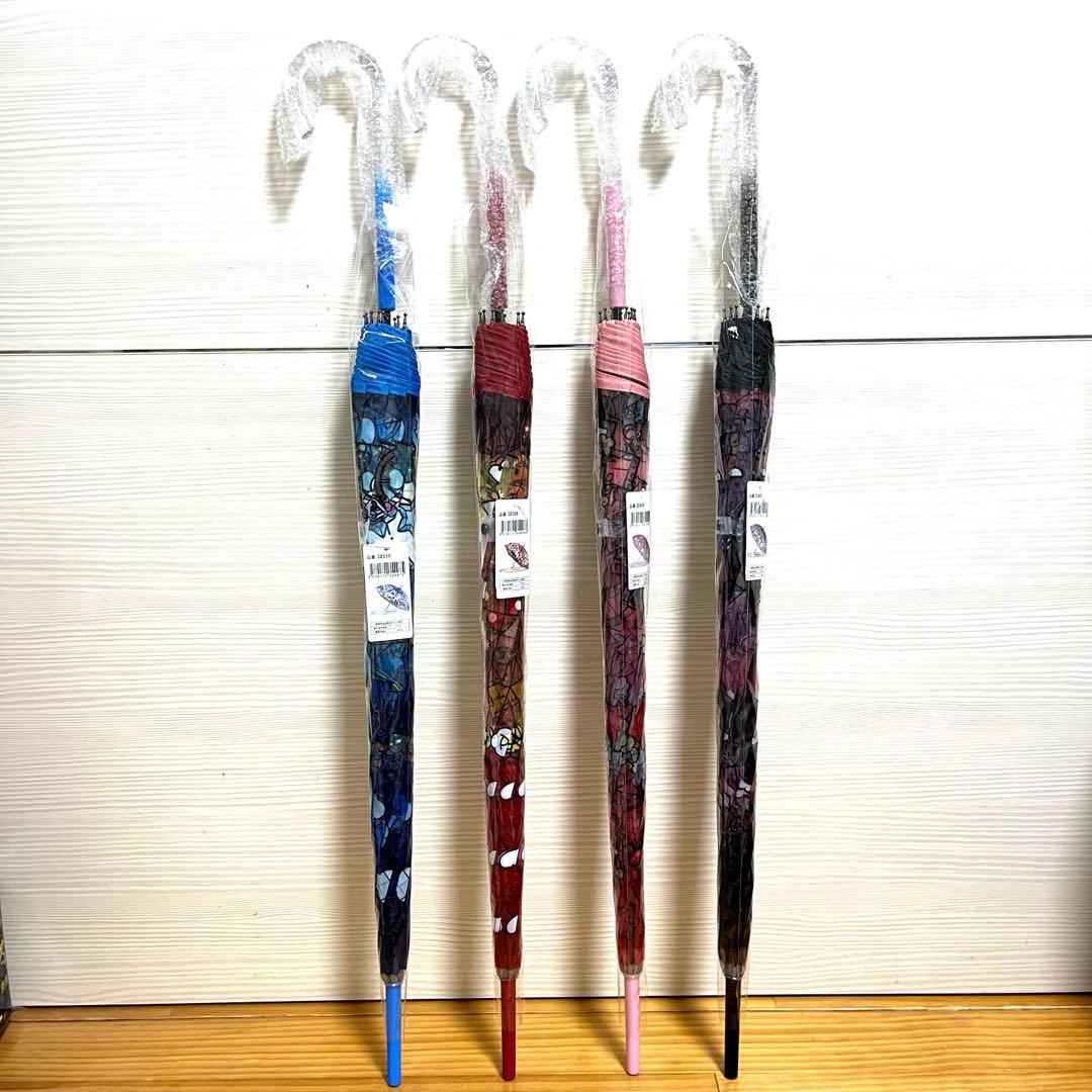 【未開封品・匿名配送】サンリオ ステンドグラスアンブレラ 4点セット♫
