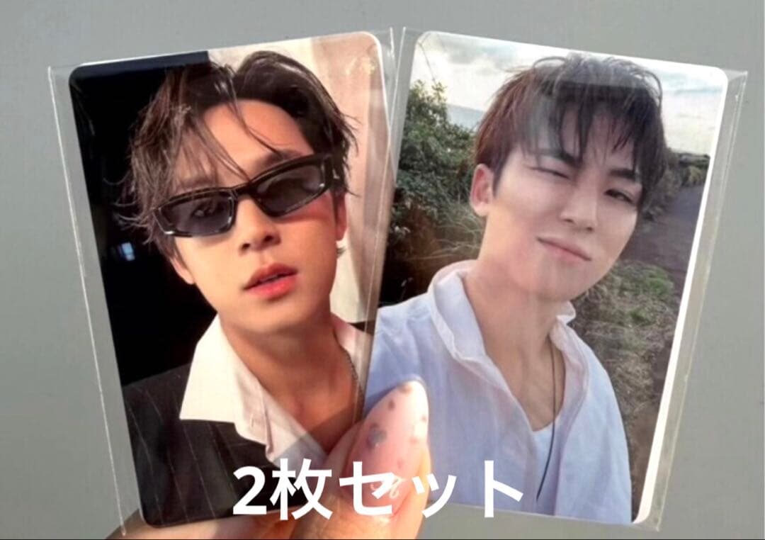 SEVENTEEN ミンギュ CxM DOUBLE UP ライブ限定トレカセット