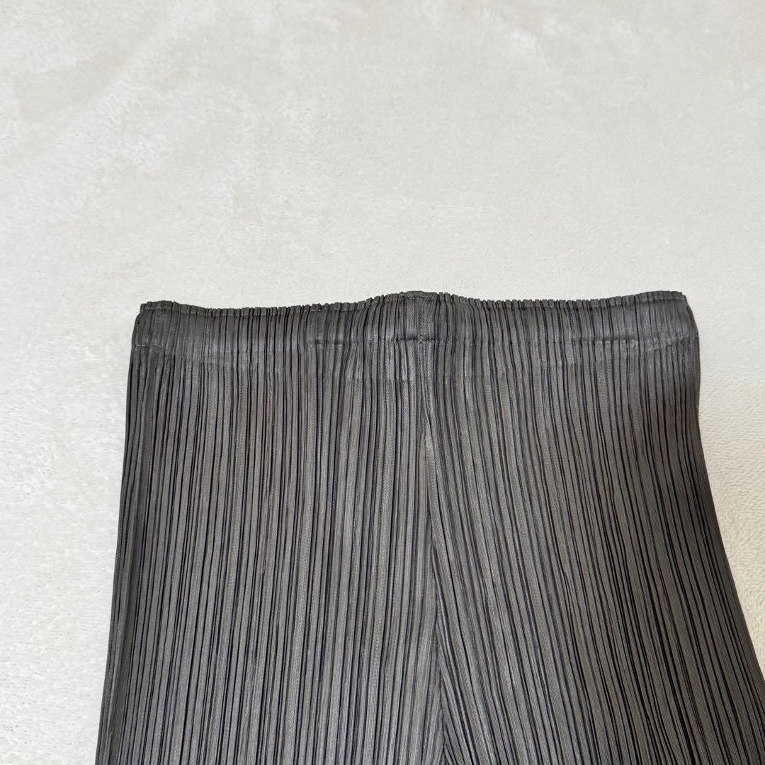 極美品✨PLEATS PLEASE 七部丈　グレー　ボトムス　サイズ3