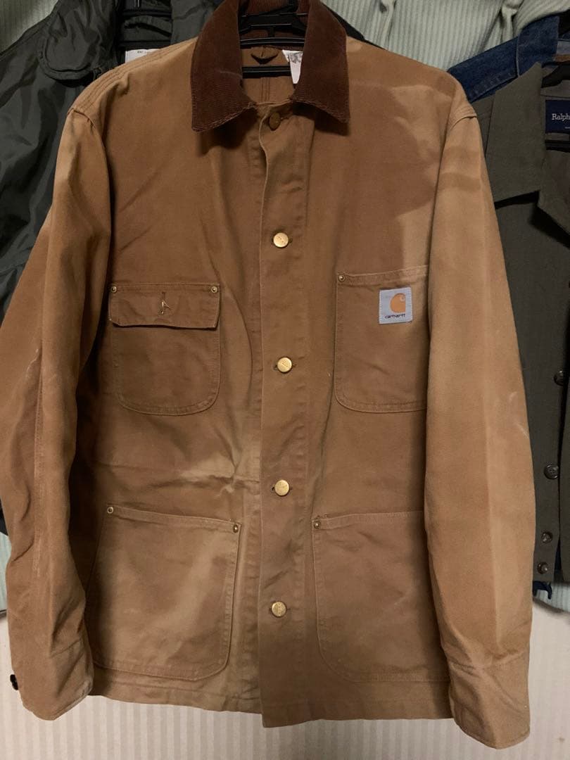 モ*モ様 Carhartt カバーオール ブラウン サイズ42