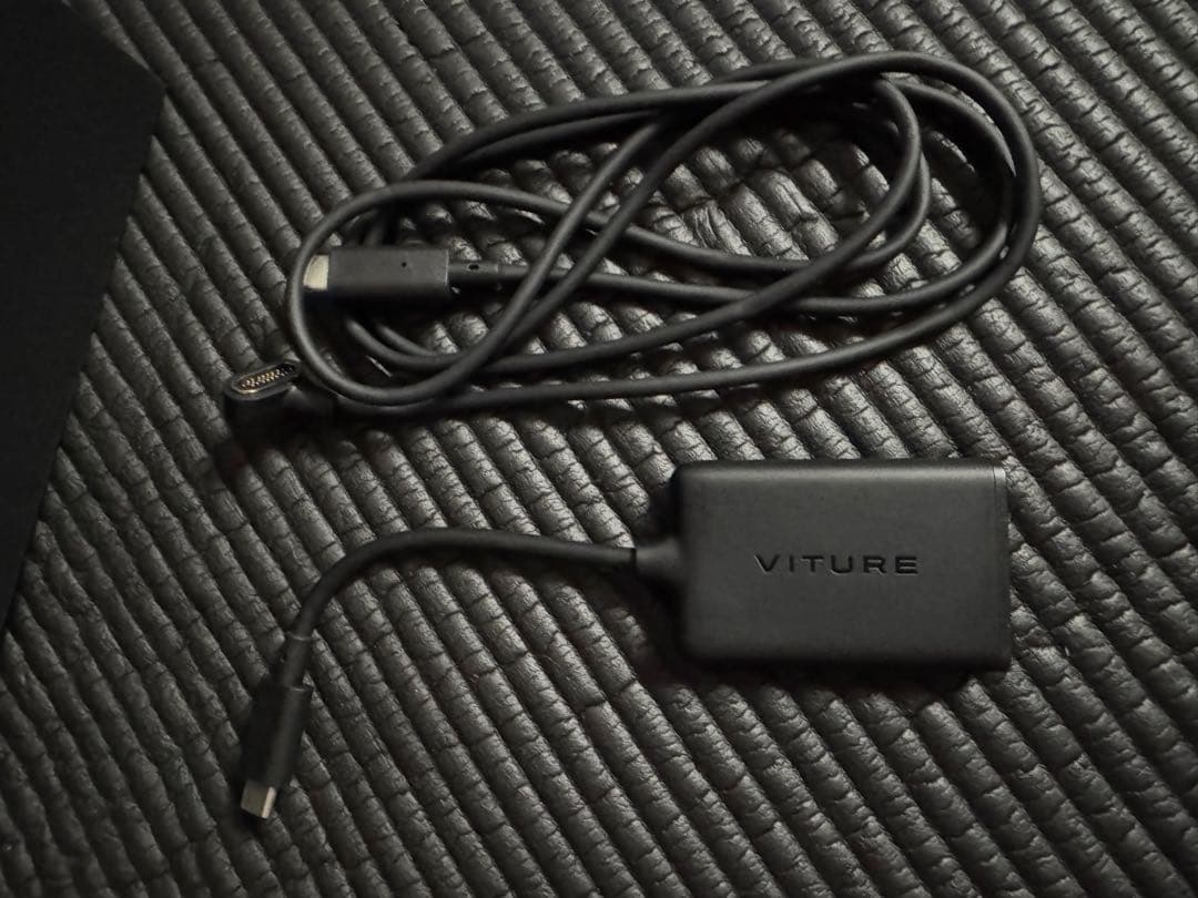 【美品】VITURE ONE XR グラス + 純正USB-C充電アダプター