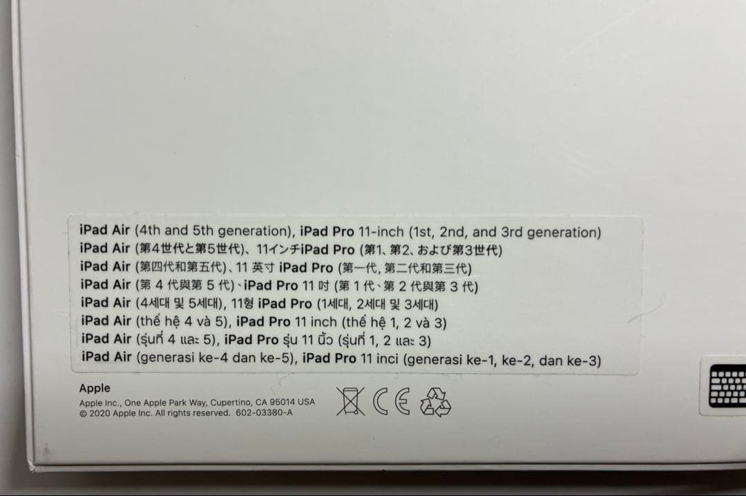 iPadアクセサリー iPad Smart Keyboard Folio (11inch)