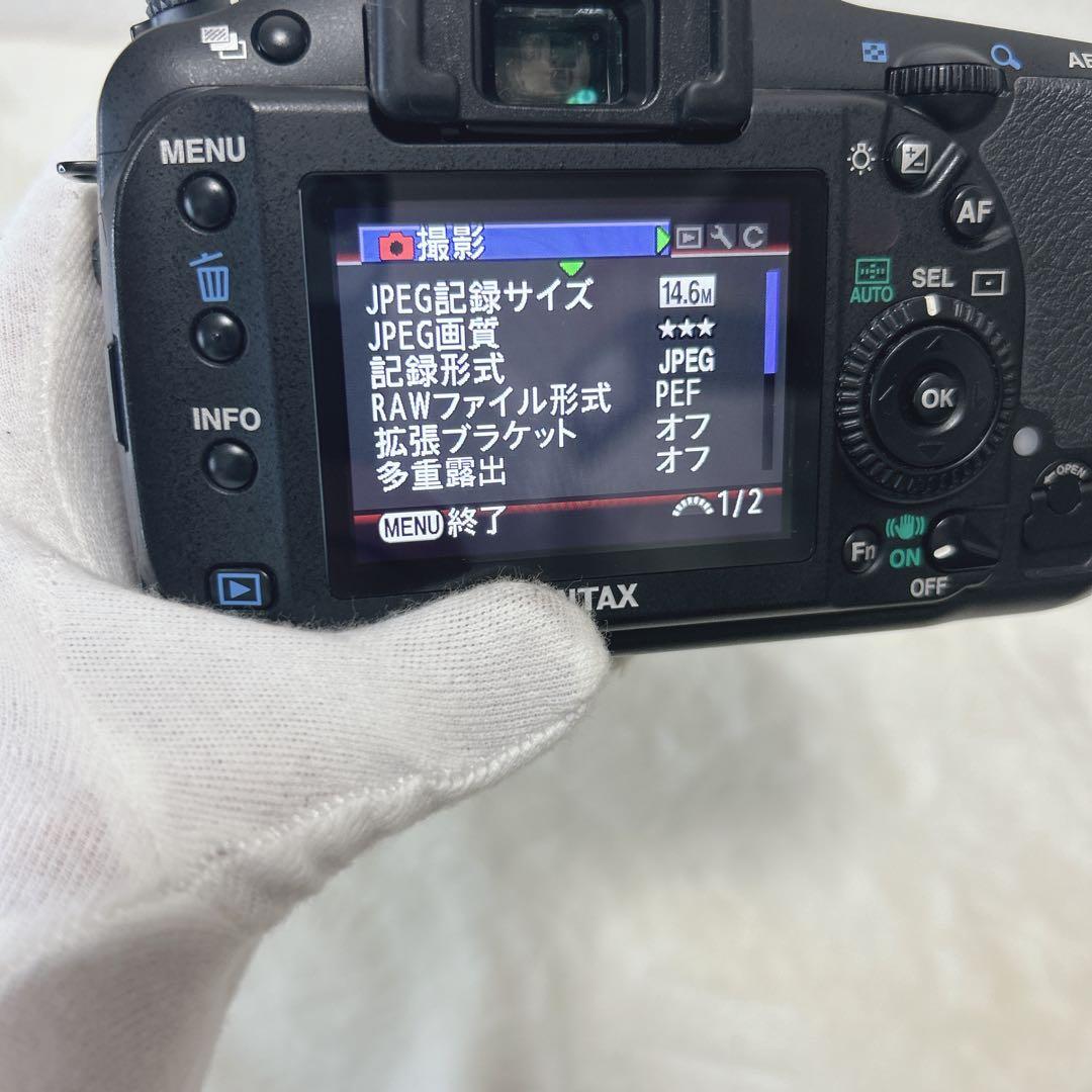 ✨動作品✨ PENTAX K20D 一眼レフ　セット　SR　付属品完品‼️
