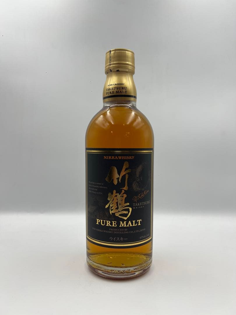 ニッカ 竹鶴 ピュアモルト 500ml 43% 旧規格品