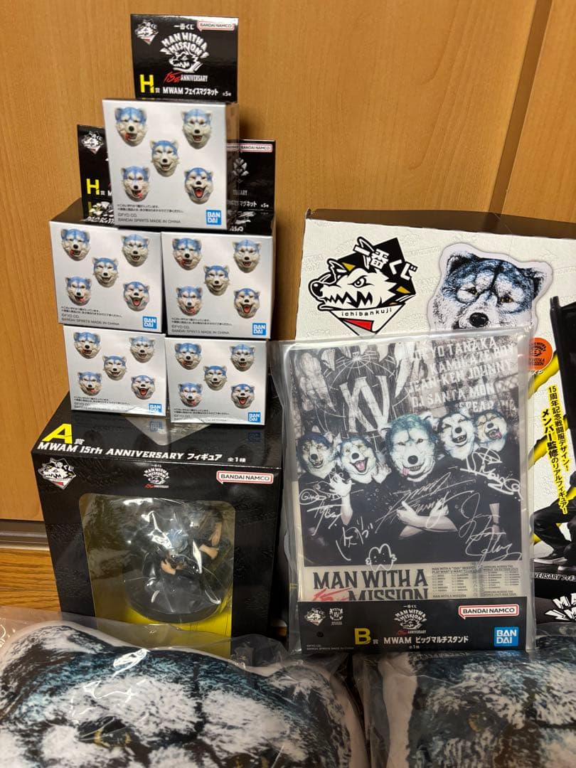 一番くじ MAN WITH A MISSION 15th 62点セット