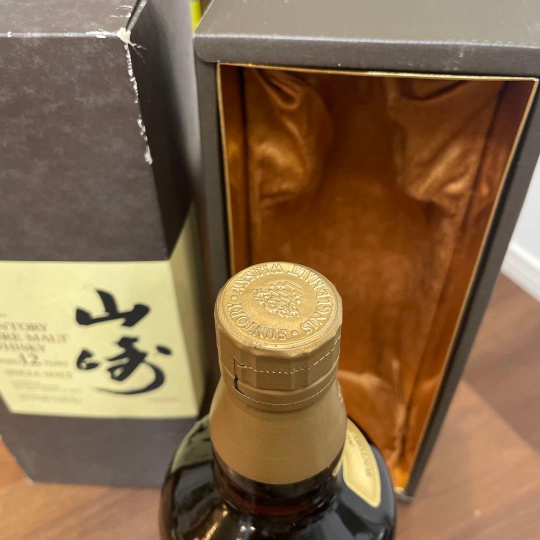 サントリーシングルモルトウイスキー　山崎12年　750ml 未開封