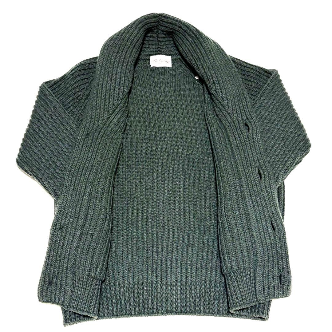 【TAKE様】MC E ウールカシミヤショールカラーカーディガン