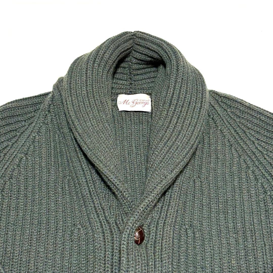 【TAKE様】MC E ウールカシミヤショールカラーカーディガン