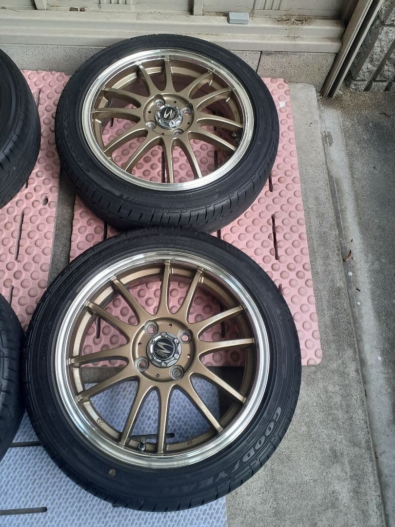 15インチタイヤ ホイール4本セット グッドイヤー165/55r15　軽自動車