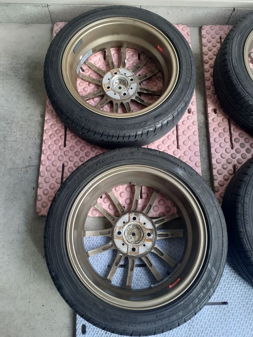 15インチタイヤ ホイール4本セット グッドイヤー165/55r15　軽自動車