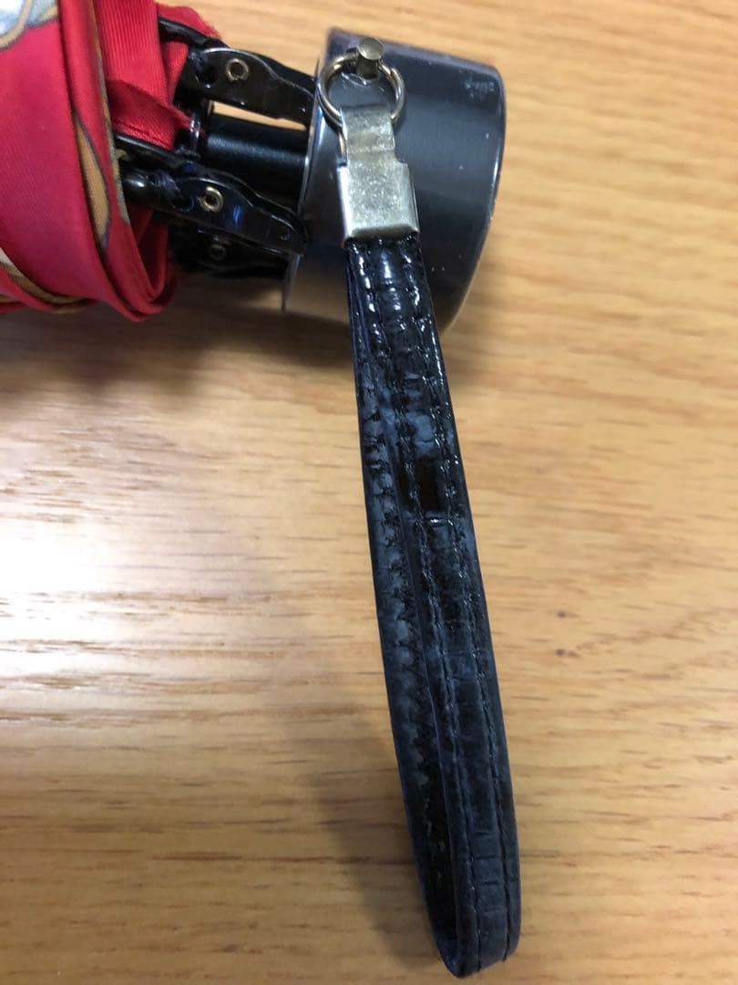 バーバリー　レディース折りたたみ傘　ベアー柄