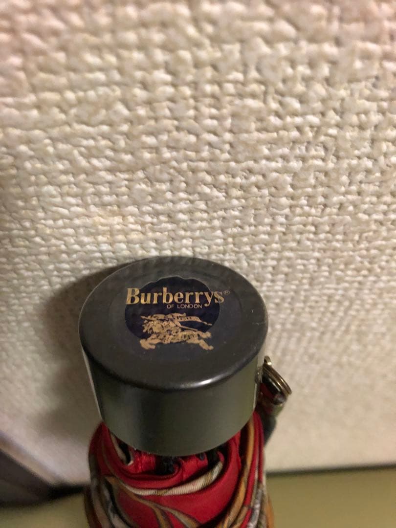 バーバリー　レディース折りたたみ傘　ベアー柄