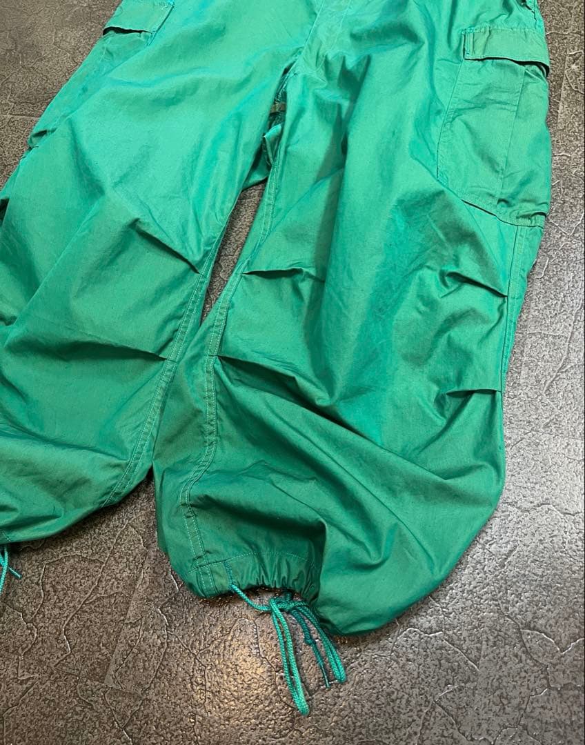 50s 後染め m-51 M カーゴパンツ オーバーパンツ グリーン M-R