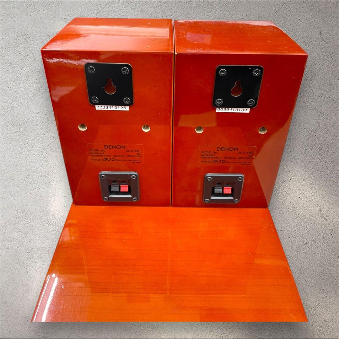希少 DENON AVサラウンドアンプ　スピーカー6点セット　5.1