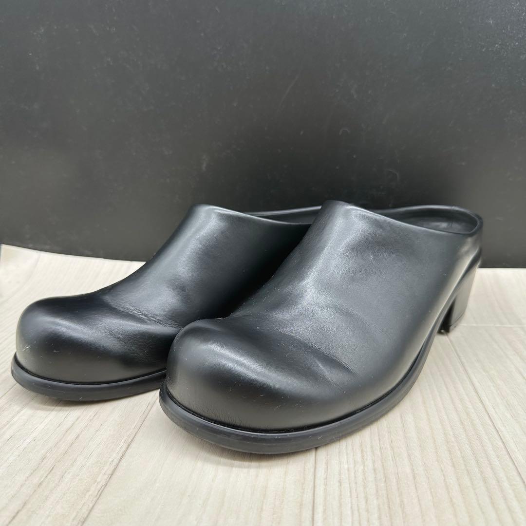 【Lui's】ルイス 27 ワイドトゥーミュール サンダル レザー 42