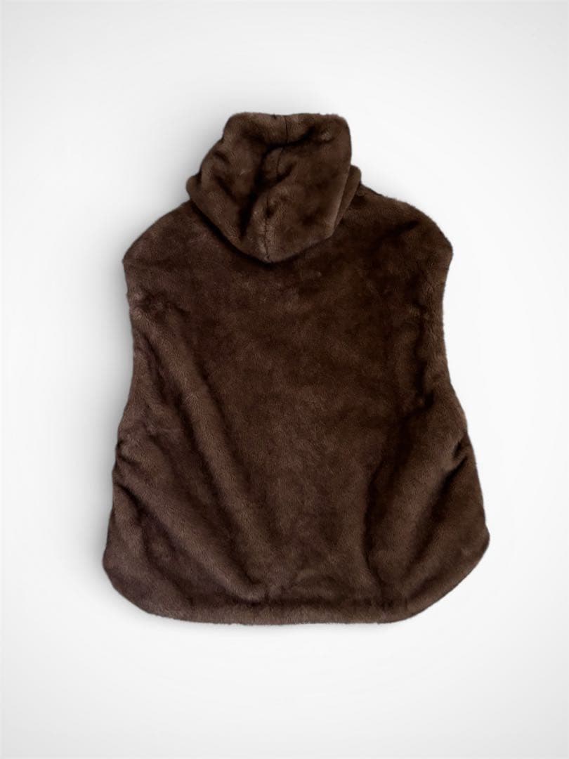 2025今季完売定価4.6万★ウィムガゼット ミンクフェイクファーブルゾン モカ