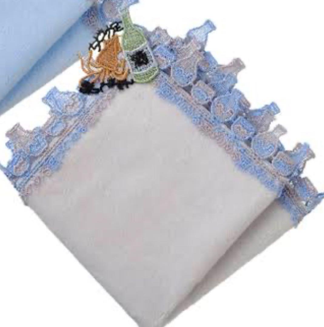 近沢レースハンカチ6枚セット