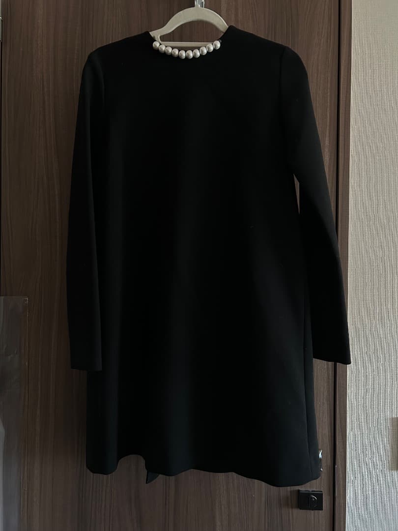 Yoko Chan ブラック膝丈ワンピースM〜Lサイズ