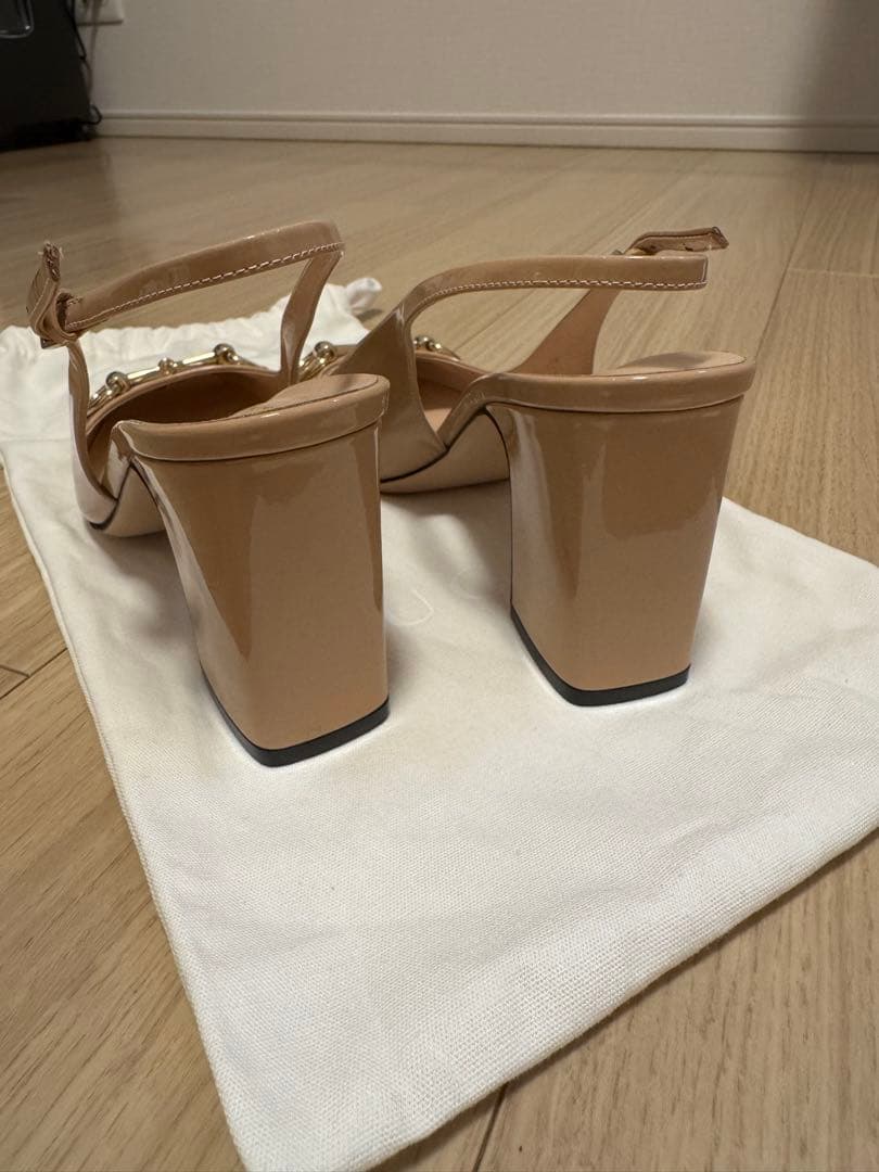 ほぼ未使用✨GUCCI グッチ ホースビット エナメル サンダル✨