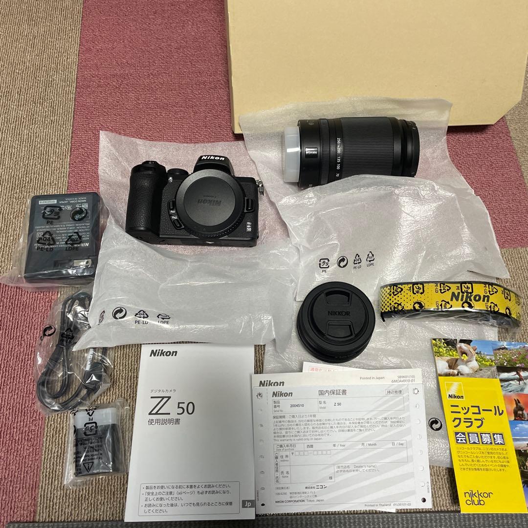 ニコン Nikon Z50ミラーレス一眼カメラ ダブルズームキット Z50WZ