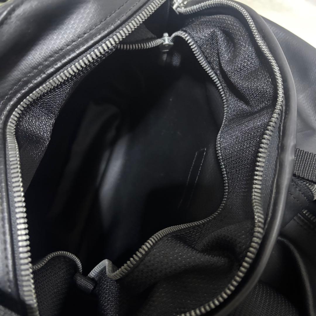 【希少】吉田カバン ラゲッジレーベル 青バッテン ニューライナー ドラムバッグ