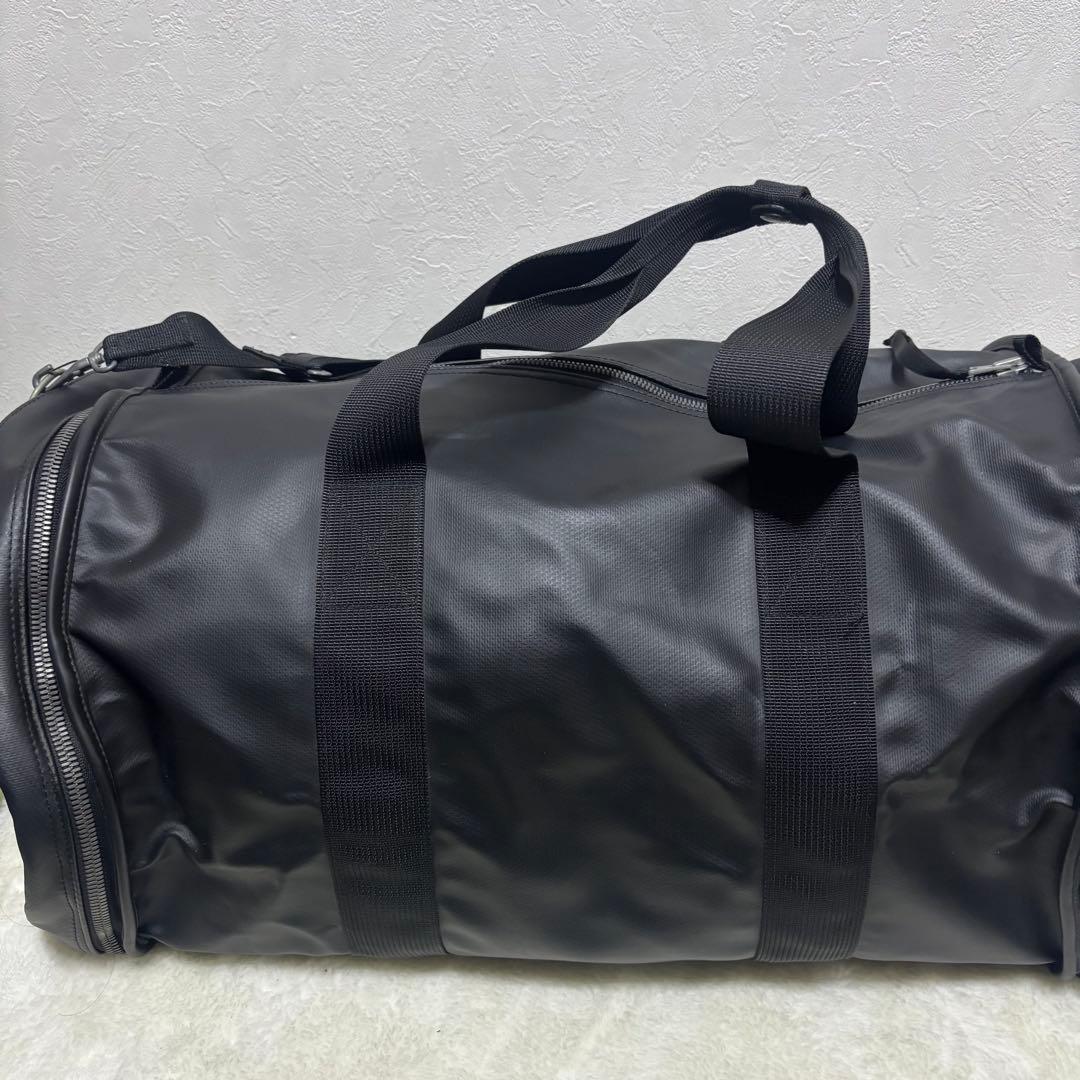 【希少】吉田カバン ラゲッジレーベル 青バッテン ニューライナー ドラムバッグ