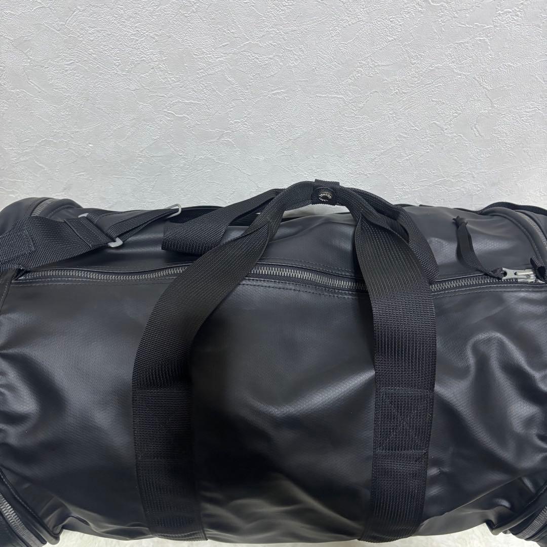 【希少】吉田カバン ラゲッジレーベル 青バッテン ニューライナー ドラムバッグ