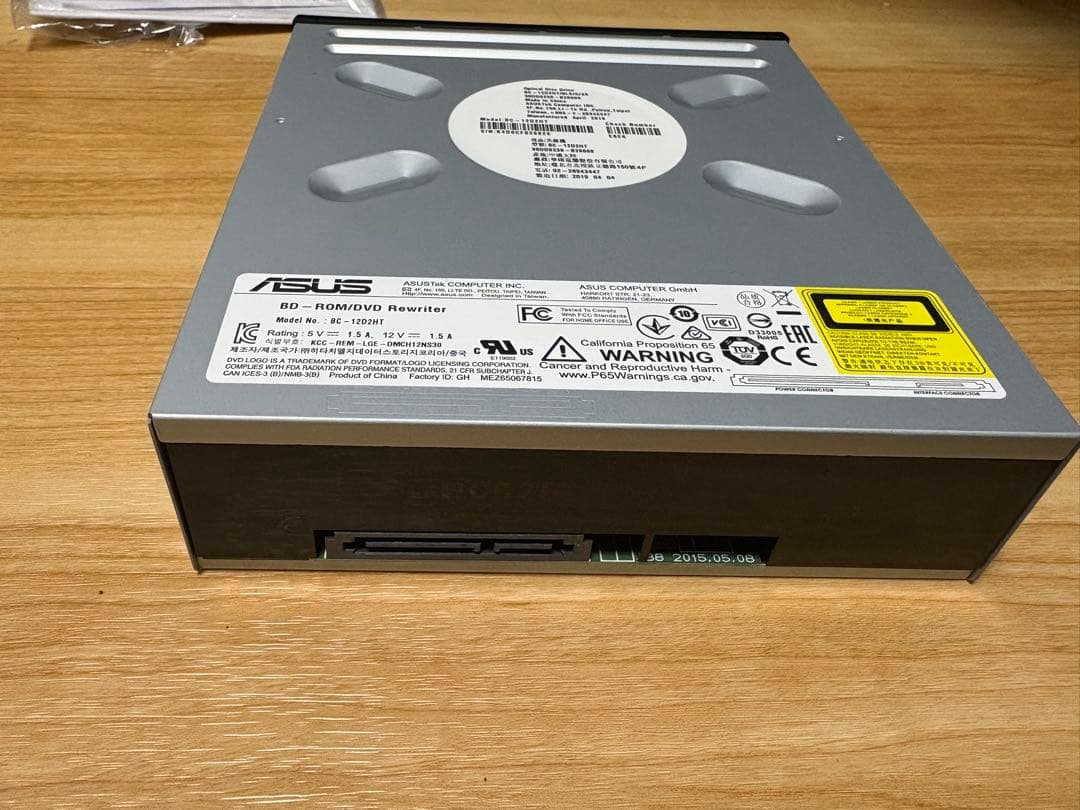 ASUS BC-12D2HT BDドライブ