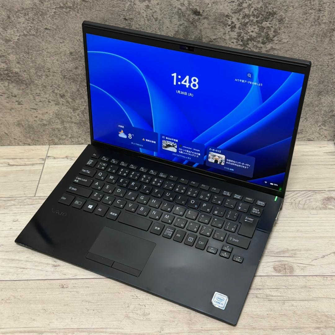 第8世代i3 Office2021 超薄型軽量 VAIO ノートパソコン