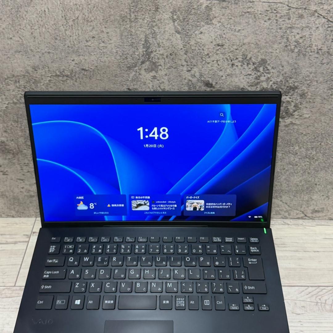 第8世代i3 Office2021 超薄型軽量 VAIO ノートパソコン