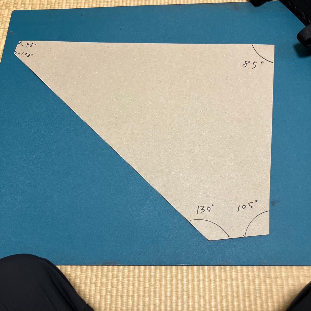 ハンドメイドフルフレームバッグ　X-PAC コヨーテブラウン　43.5cm