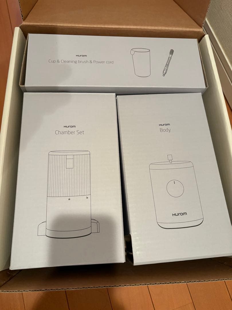 新品 Hurom Slow Juicer H310A ホワイト