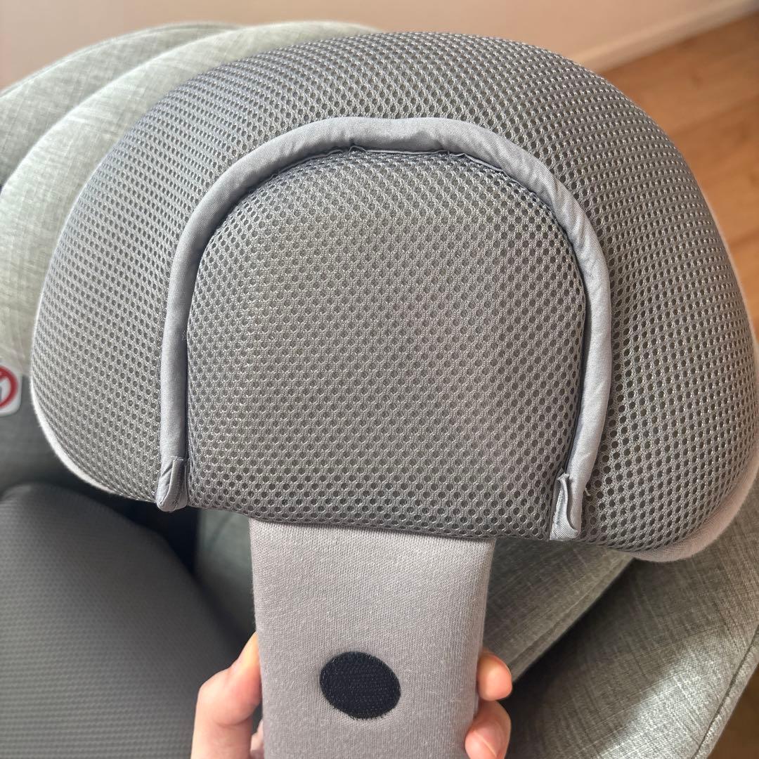 Joie チャイルドシート アイ・アーク360 キャノピー付　グレー 新生児〜可