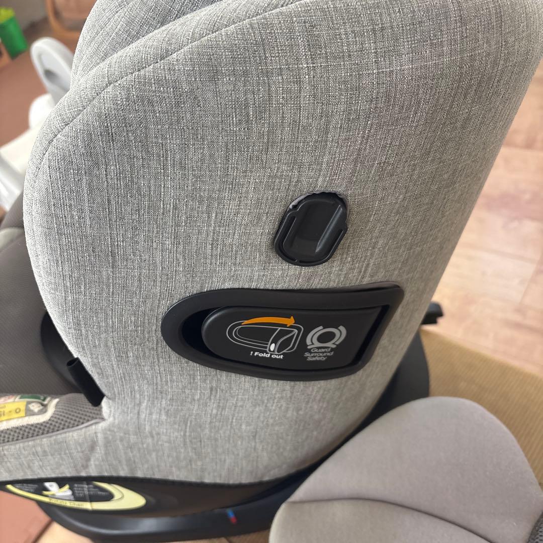 Joie チャイルドシート アイ・アーク360 キャノピー付　グレー 新生児〜可