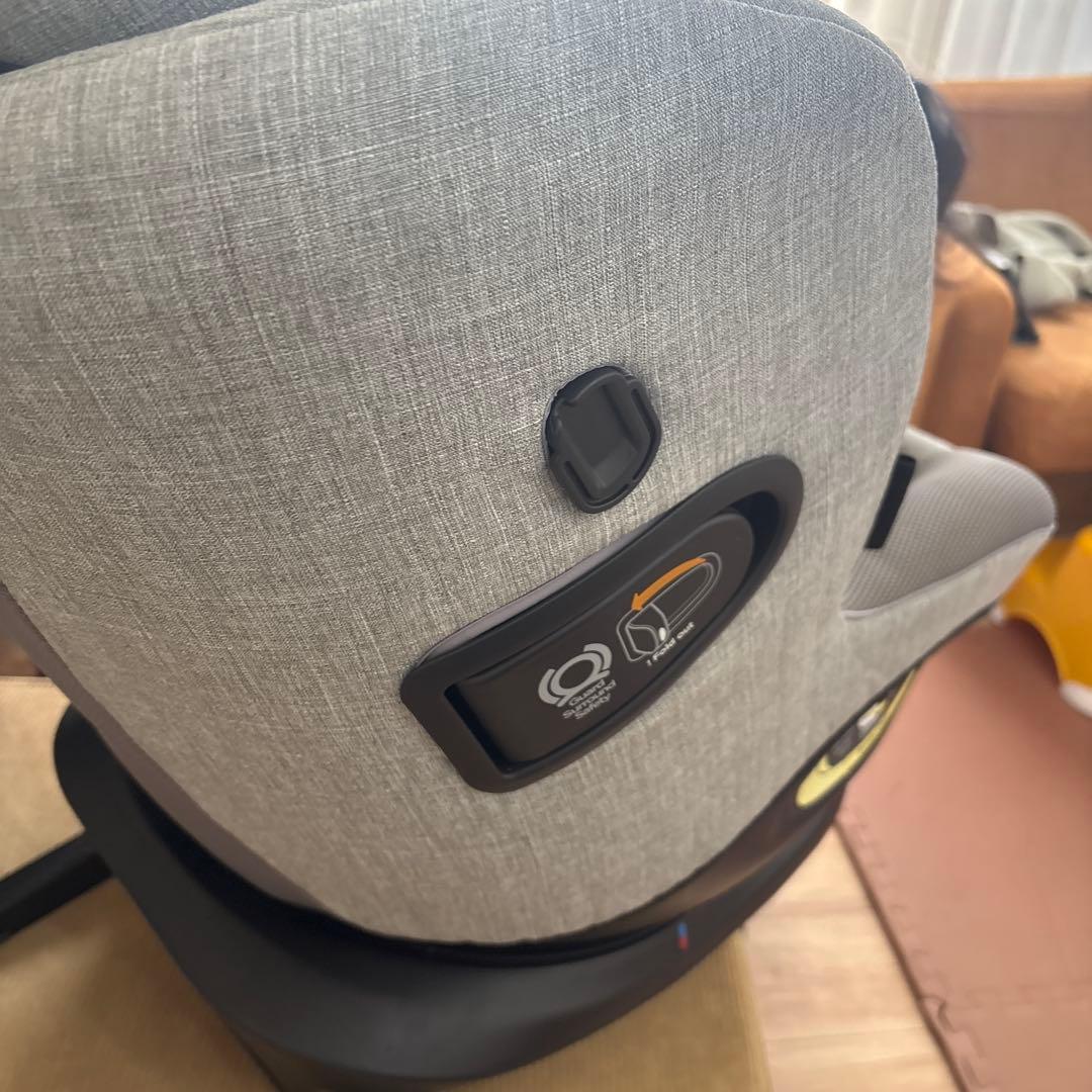 Joie チャイルドシート アイ・アーク360 キャノピー付　グレー 新生児〜可