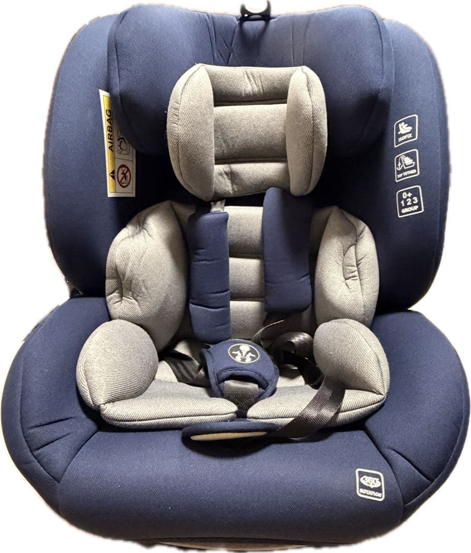 チャイルドシート 新生児 ISOFIX 送料無料 回転式ジュニアシート