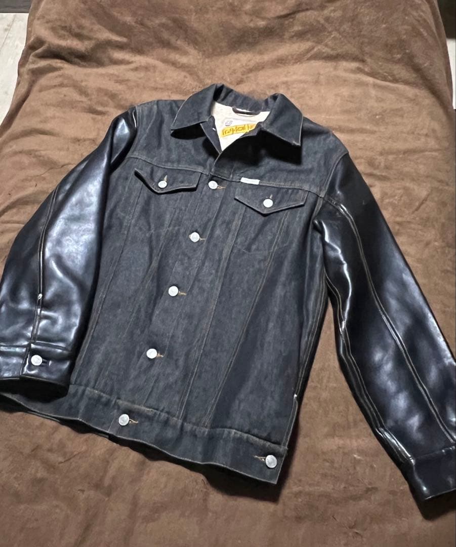 CoreFighterTropicalHell♠︎BlackDenimJacket