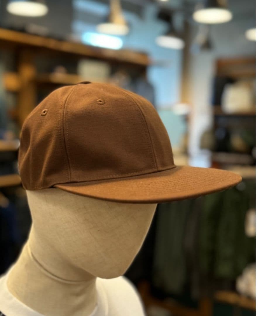 BONCOURA / ボンクラ　USNキャップ - ダック　color:ブラウン