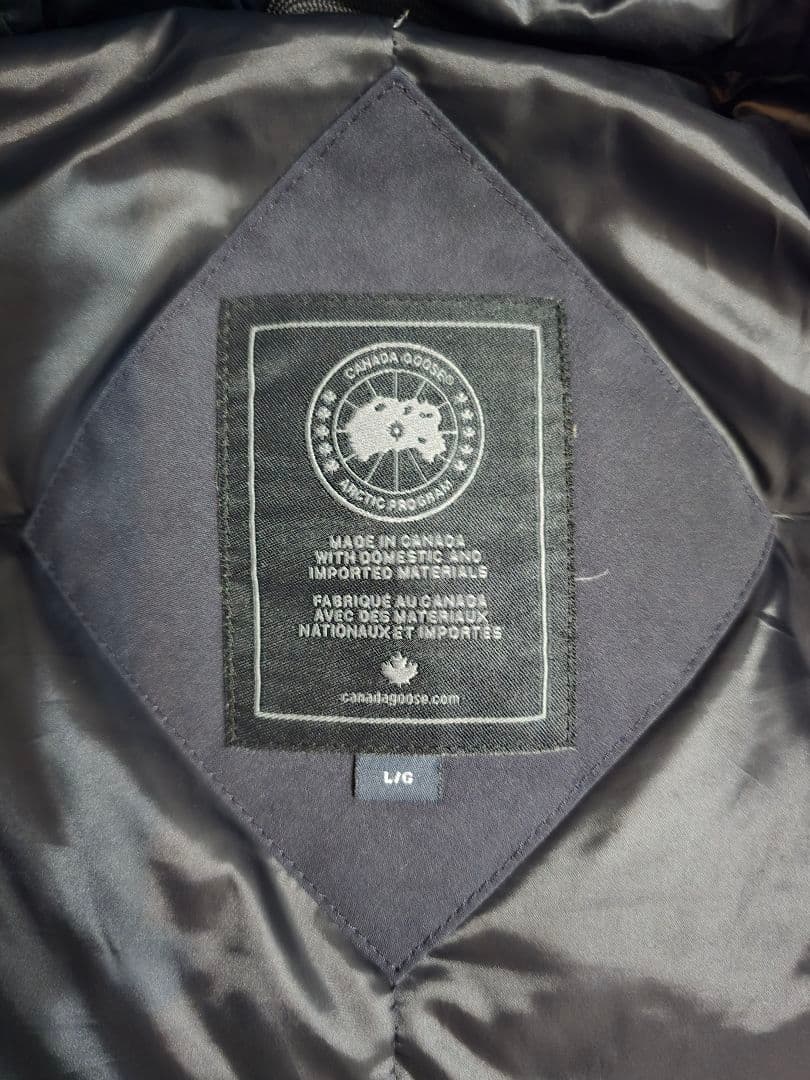 ​【極美品】カナダグース シャトー ブラックレーベル 3426MB Lサイズ
