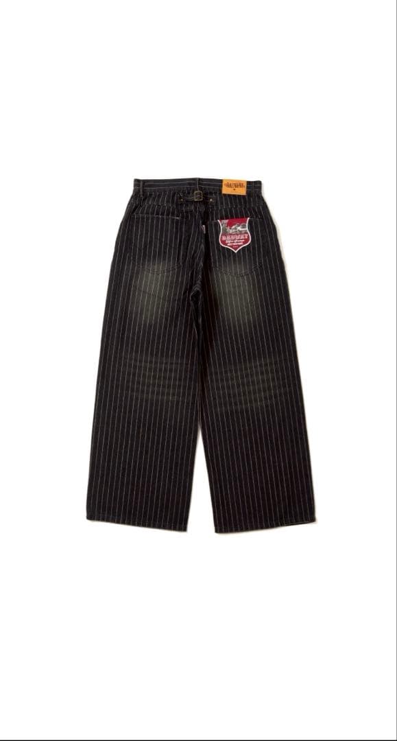 BADWAY完売品Grunge stripe denim