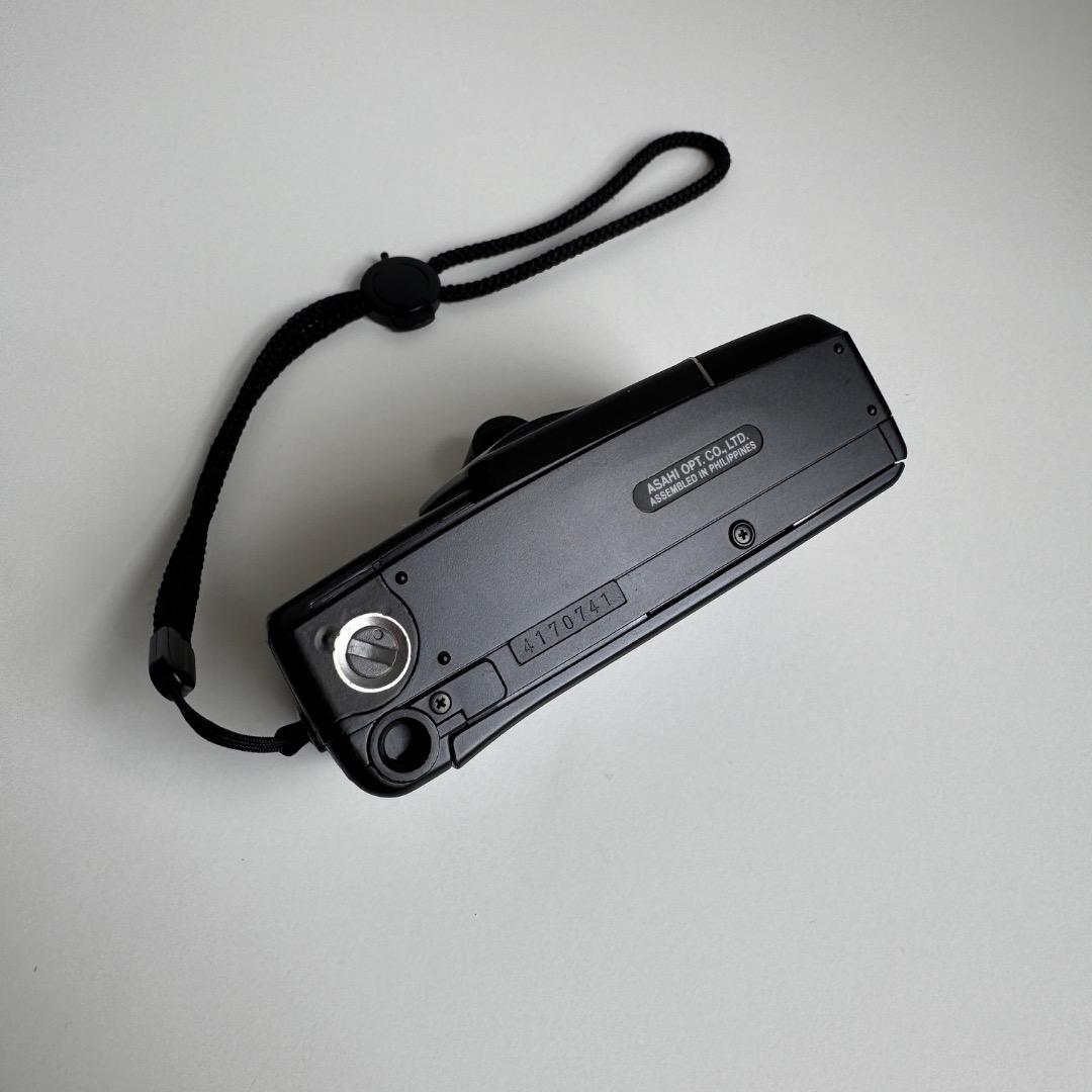 【美品】PENTAX ESPIO mini ブラック コンパクトフィルムカメラ