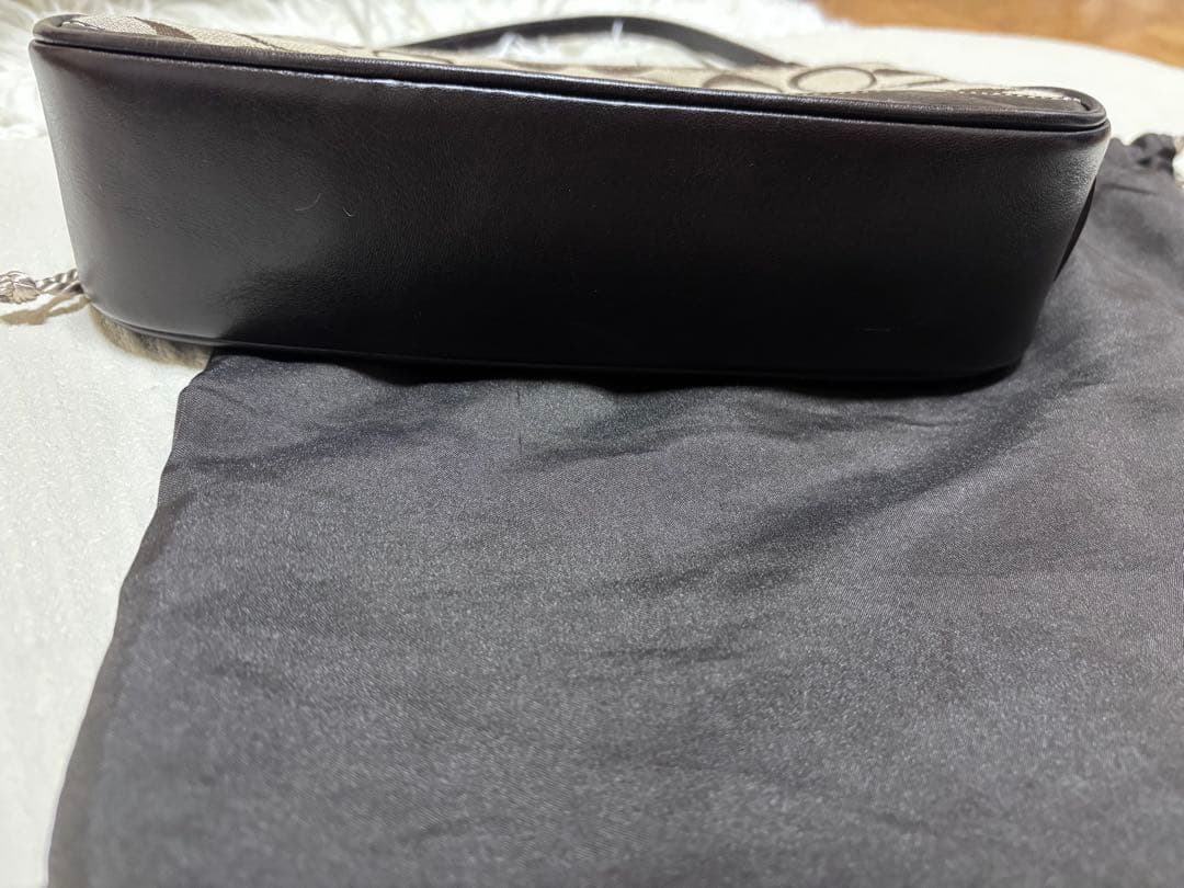 COACH ブラウン系 ハンドバッグ 保存袋付き