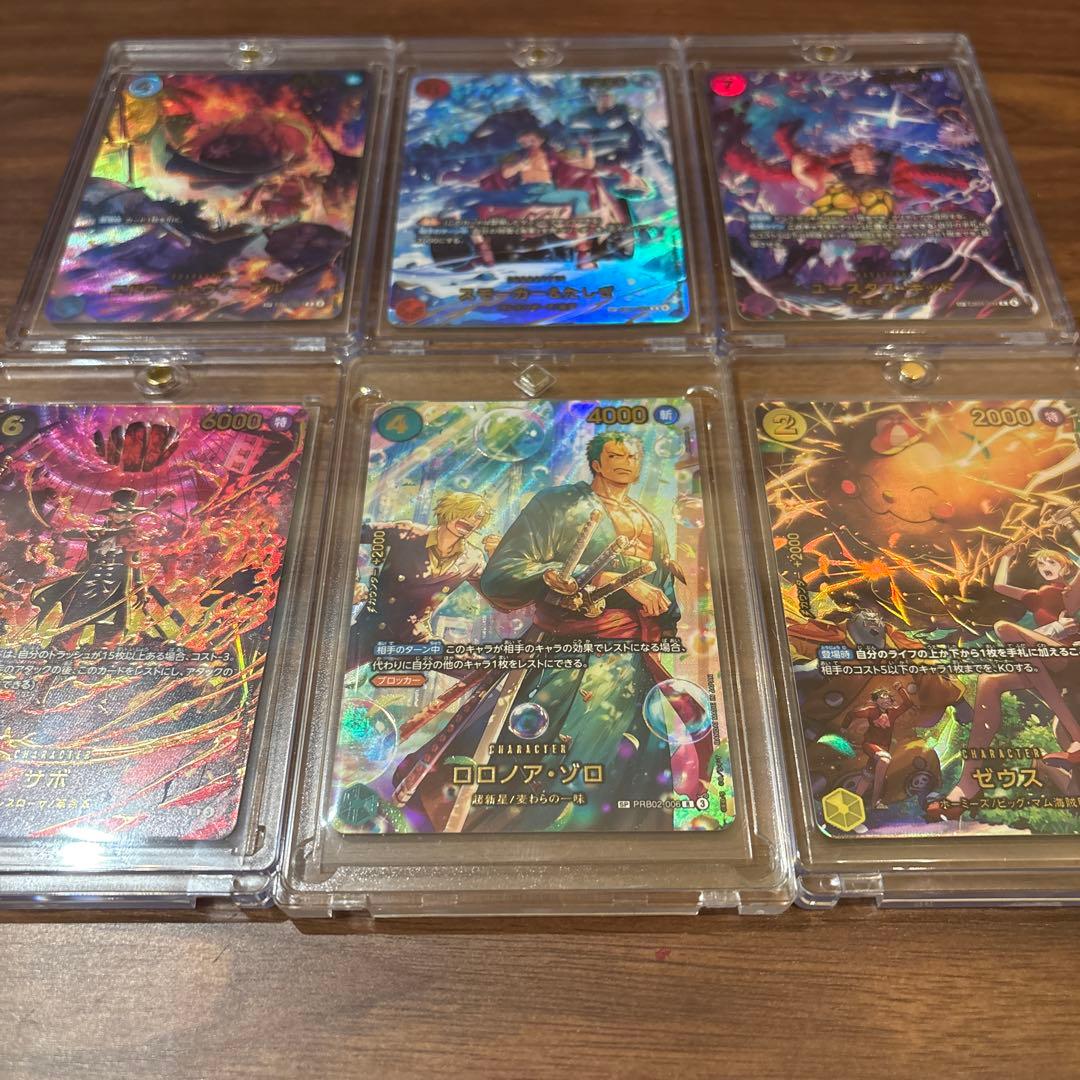 ワンピース エッグヘッド　ゴッドパック6枚セット