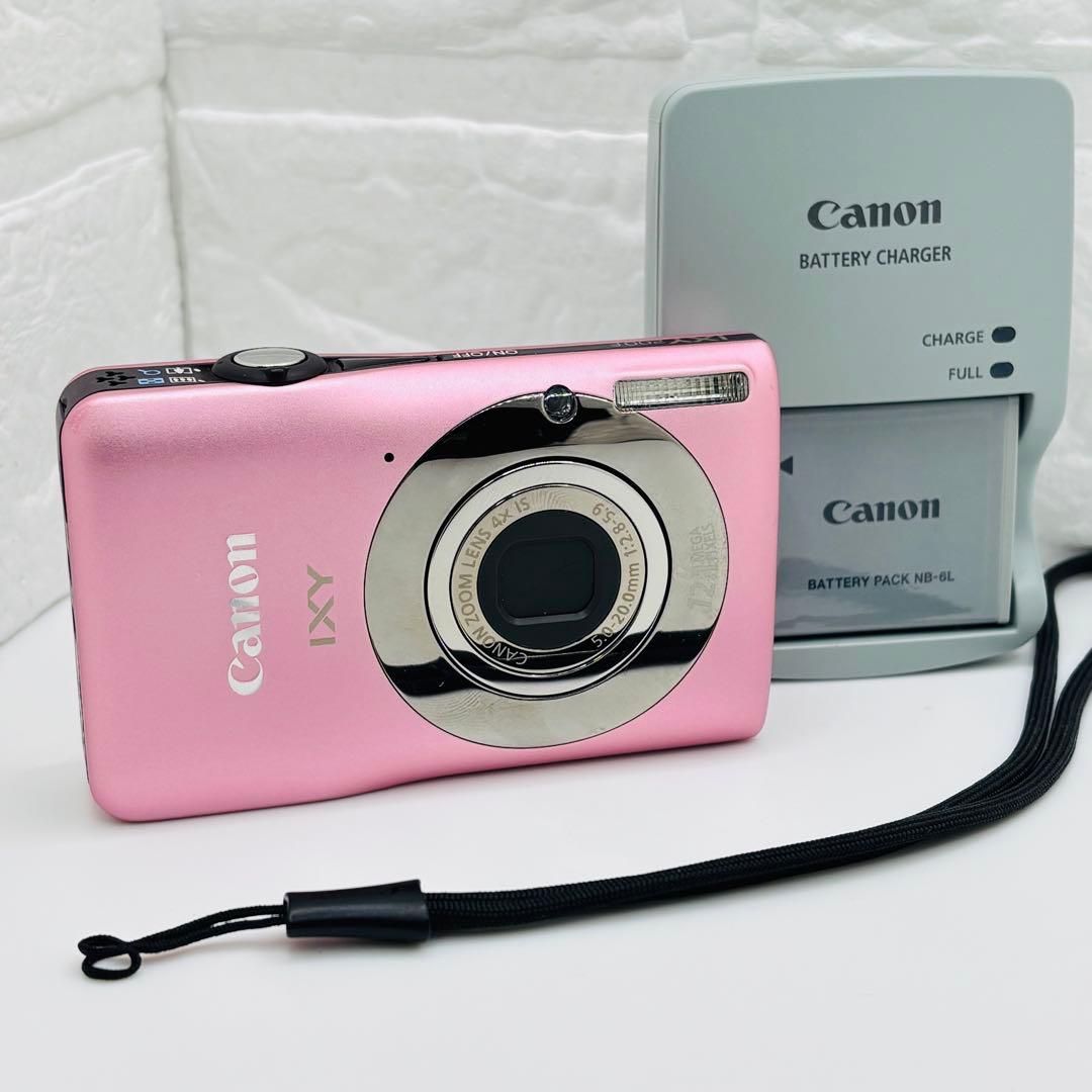 Canon IXY 200F ピンク コンパクトデジタルカメラ