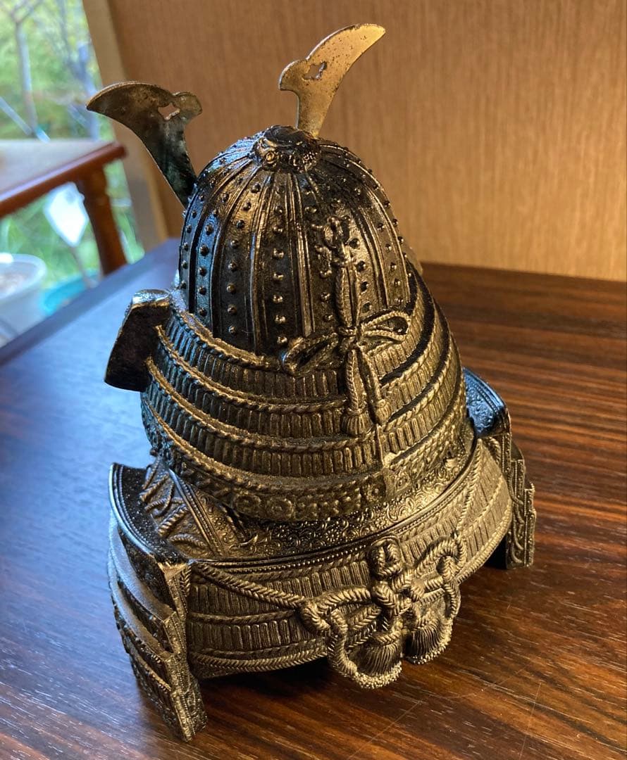 ニッカ 戦国 武将 鎧 兜 アンティーク 甲冑 昭和 レトロ ヴィンテージ 置物