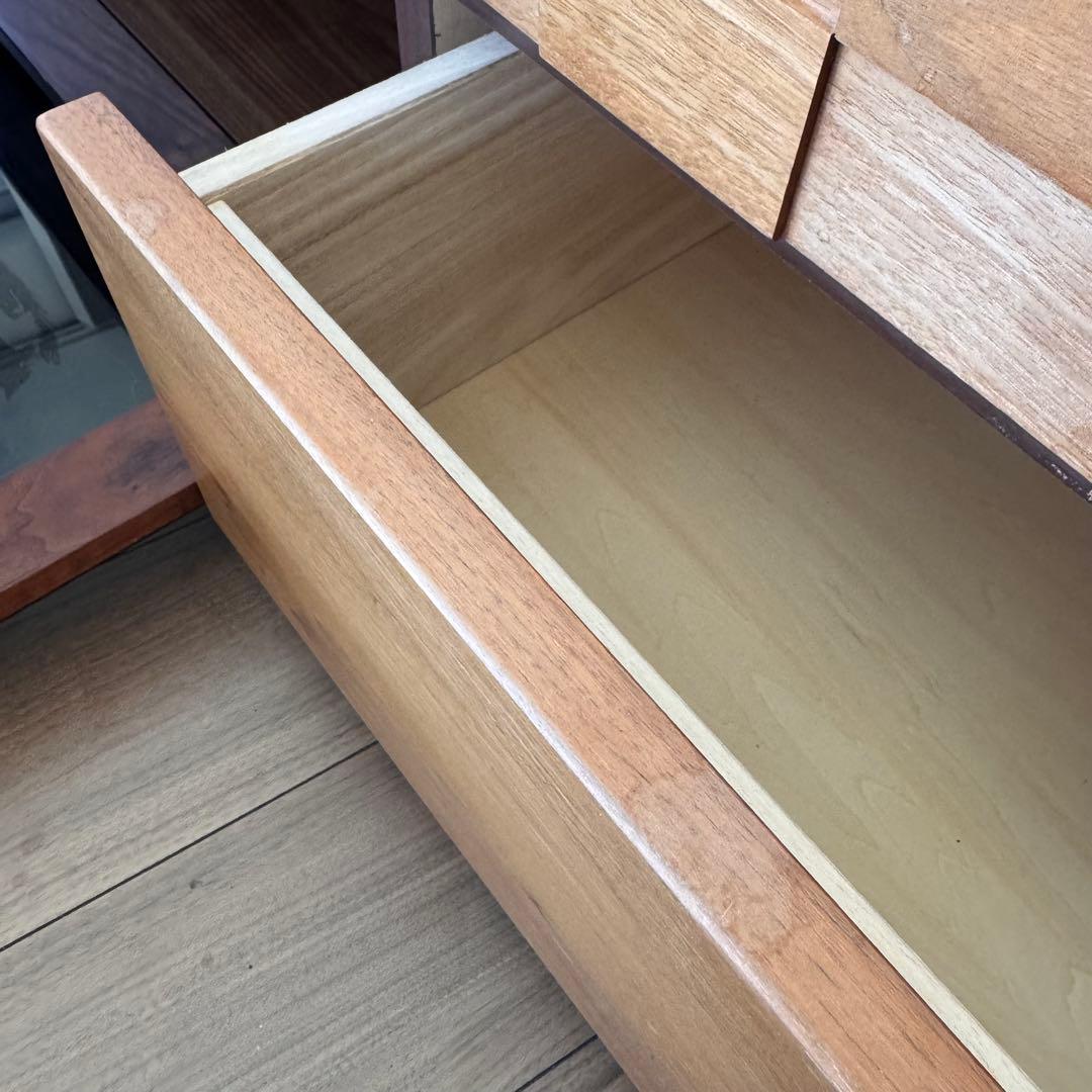 最終価格【日本製・大川家具】テレビボード 幅210cm 無垢材 ゼウス