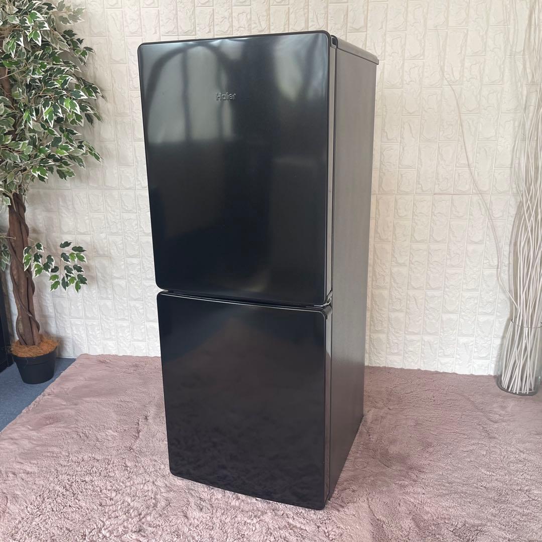 東京都23区配送無料✨冷蔵庫　洗濯機　レンジ　ハイアール　ブラック　美品