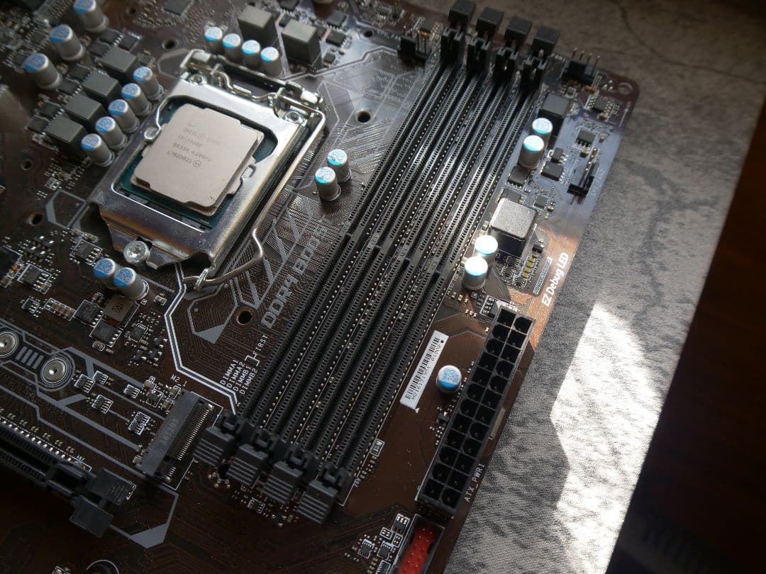 i7 7700k MSI Z270-S01 マザーボードセット