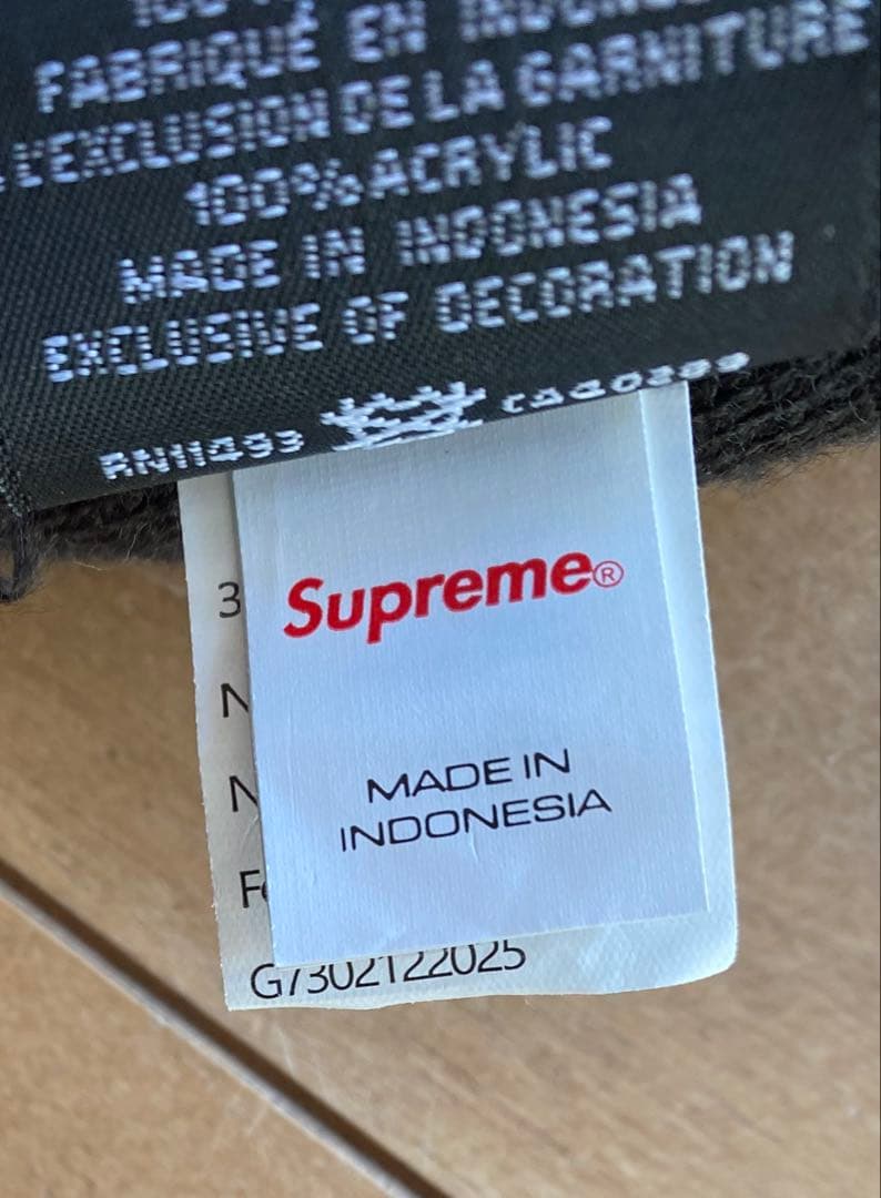supreme New Era Blackletter Beanieおまけ付き