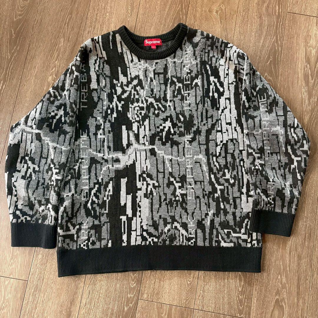 s*h様 Supreme 22AW Trebark Camo Sweater